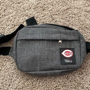 Gray Crossbody Bag